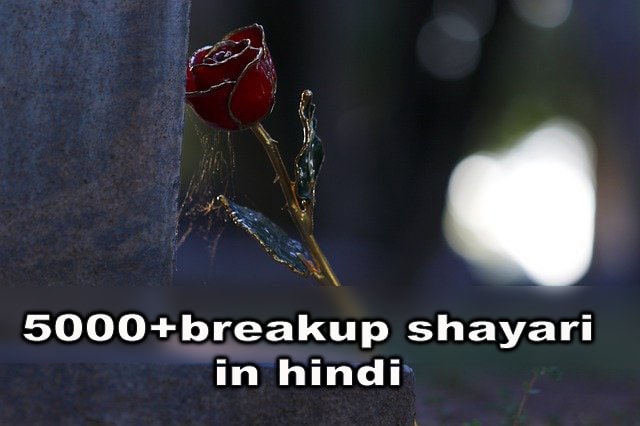 breakup shayari,